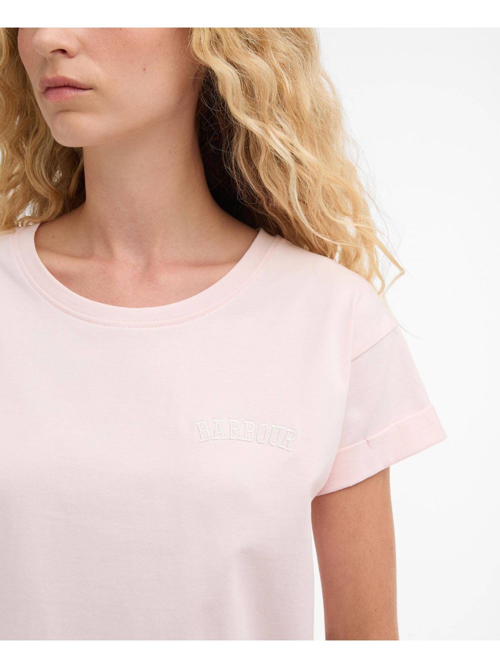 T-shirt Barbour bede Donna - Rosa