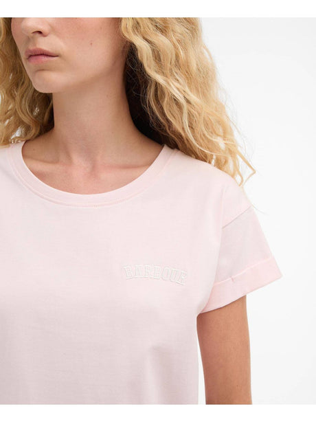 T-shirt Barbour bede Donna - Rosa