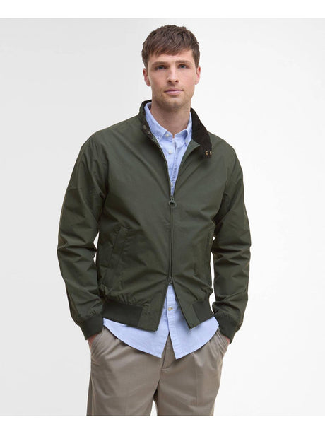 Giubbotto Barbour royston casual Uomo - Oliva