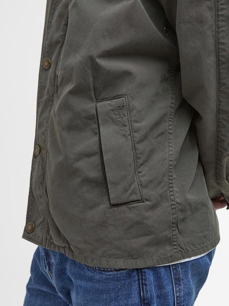 Giubbino Barbour tracker casual Uomo - Oliva