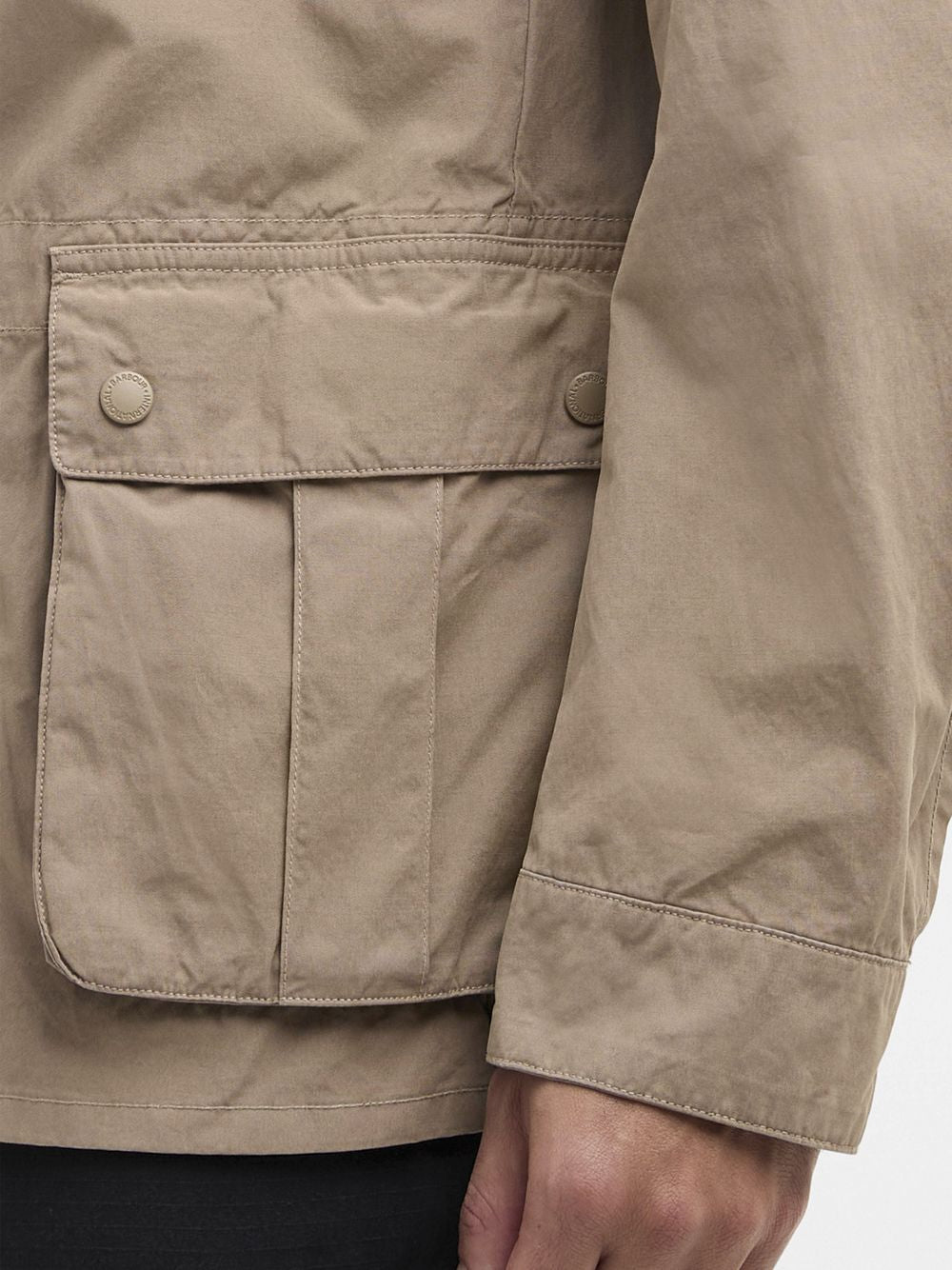 Giubbotto Barbour garment dyed duke Uomo - Beige