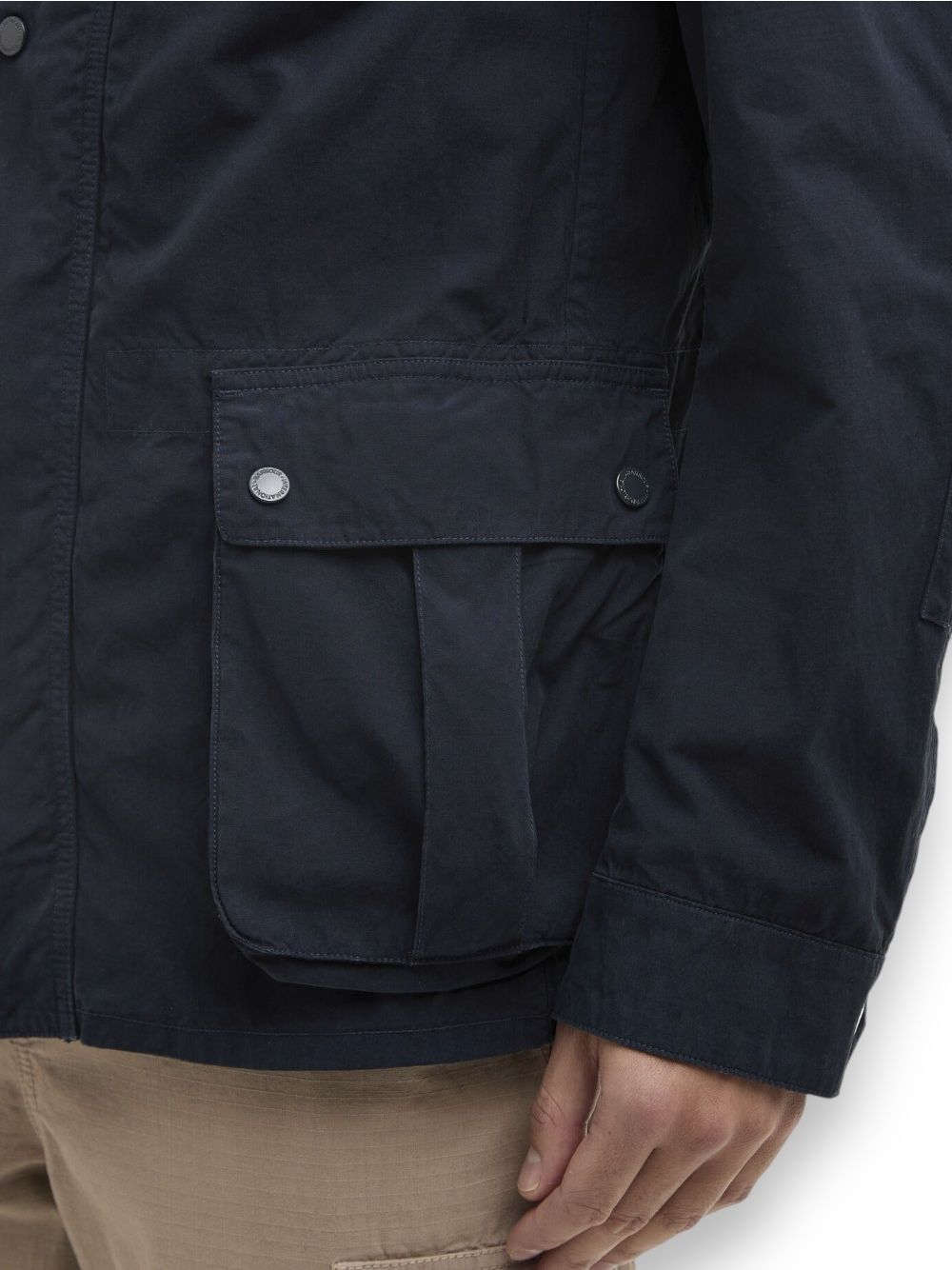 Giubbotto Barbour garment dyed duke Uomo - Navy