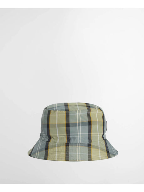 Cappello Barbour hutton reversible bucket Uomo - Verde