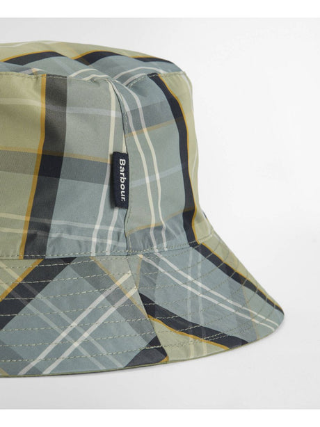 Cappello Barbour hutton reversible bucket Uomo - Verde