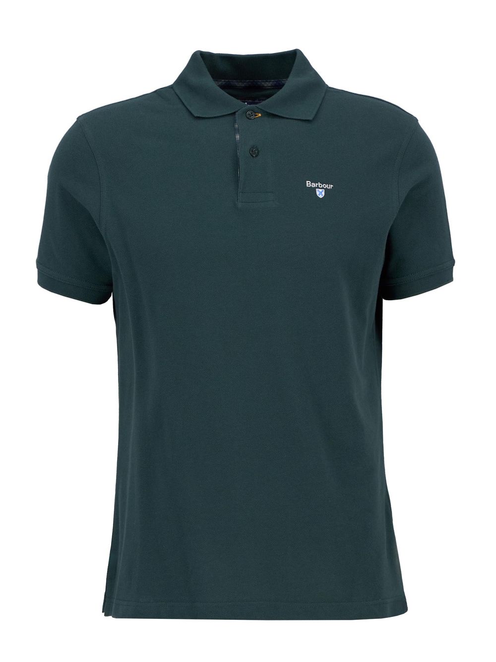 Polo Barbour tartan piquet Uomo - Verde