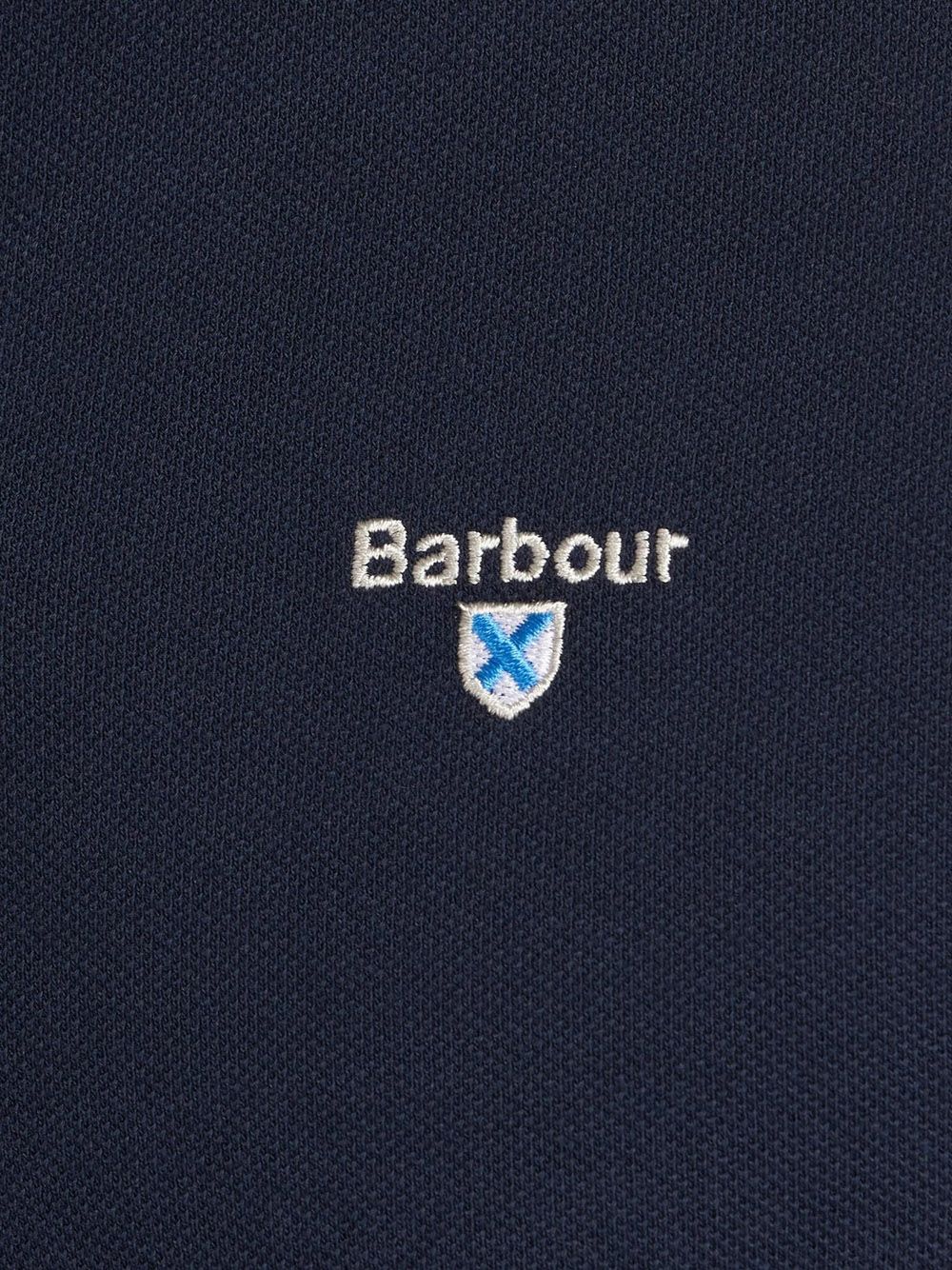 Polo Barbour tartan piquet Uomo - Blu