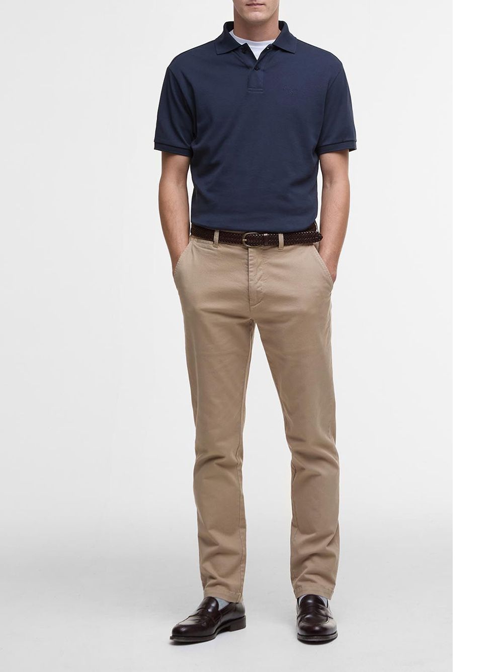 Polo Barbour hylton interlock Uomo - Navy