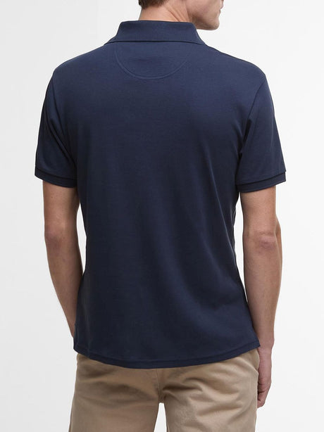 Polo Barbour hylton interlock Uomo - Navy