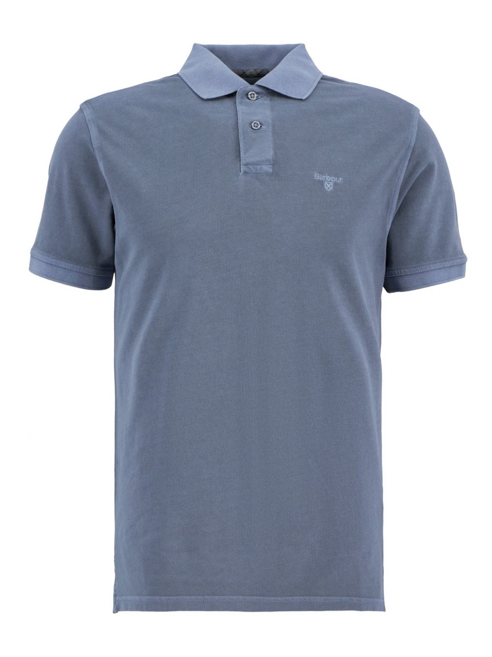 Polo Barbour washed tartan Uomo - Blu