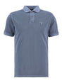 Polo Barbour washed tartan Uomo - Blu