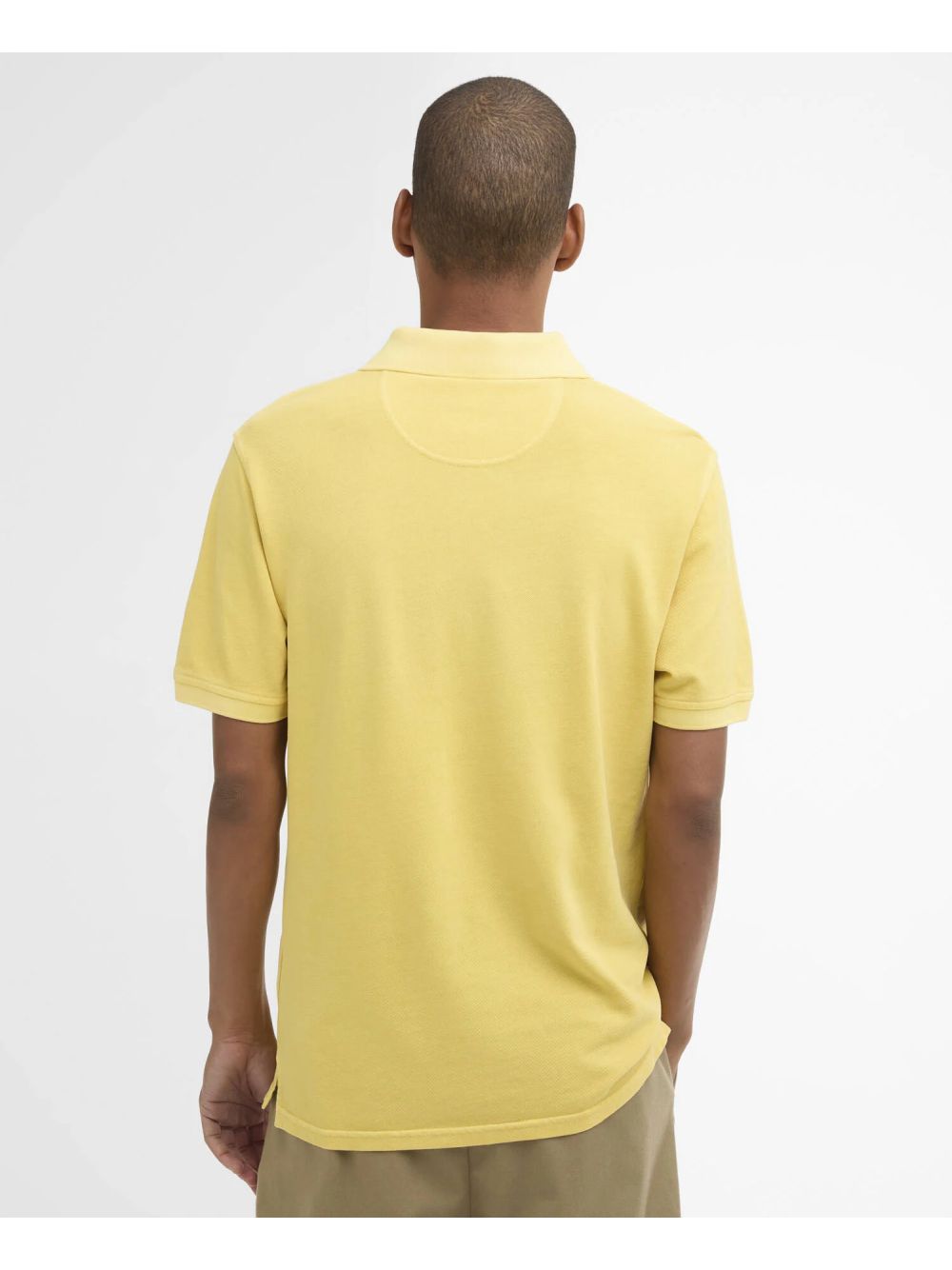 Polo Barbour washed tartan Uomo - Giallo