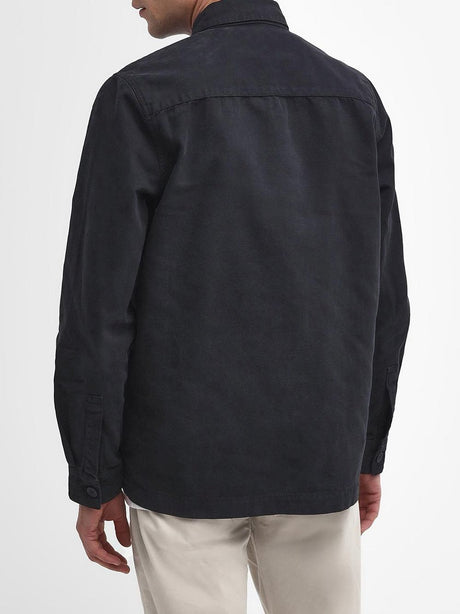 Camicia Barbour washed overshirt Uomo - Navy