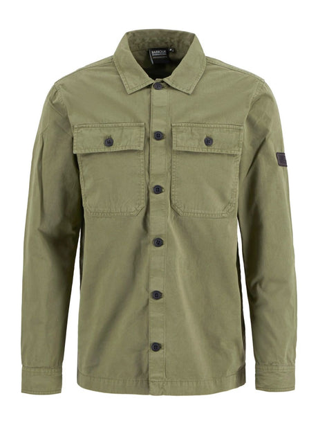 Camicia Barbour arlo overshirt Uomo - Verde