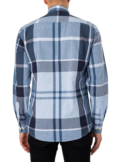 Camicia Barbour harris tailored Uomo - Blu