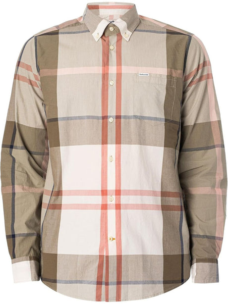 Camicia Barbour harris tailored Uomo - Verde
