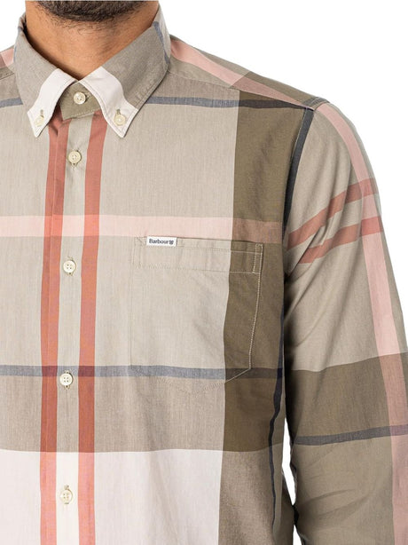 Camicia Barbour harris tailored Uomo - Verde