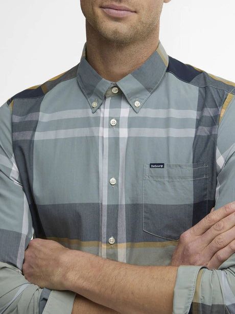 Camicia Barbour harris tailored Uomo - Verde