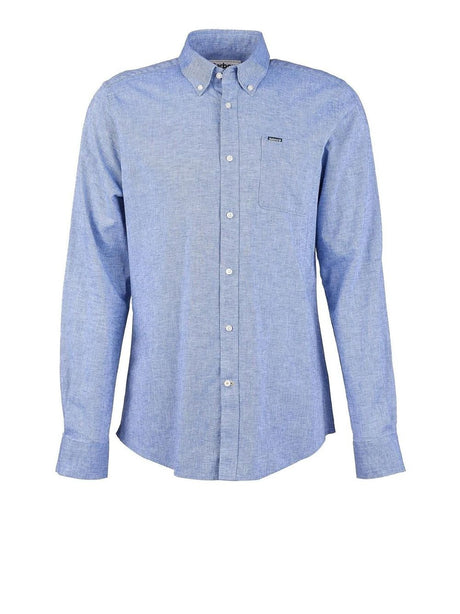 Camicia Barbour nelson tailored Uomo - Blu