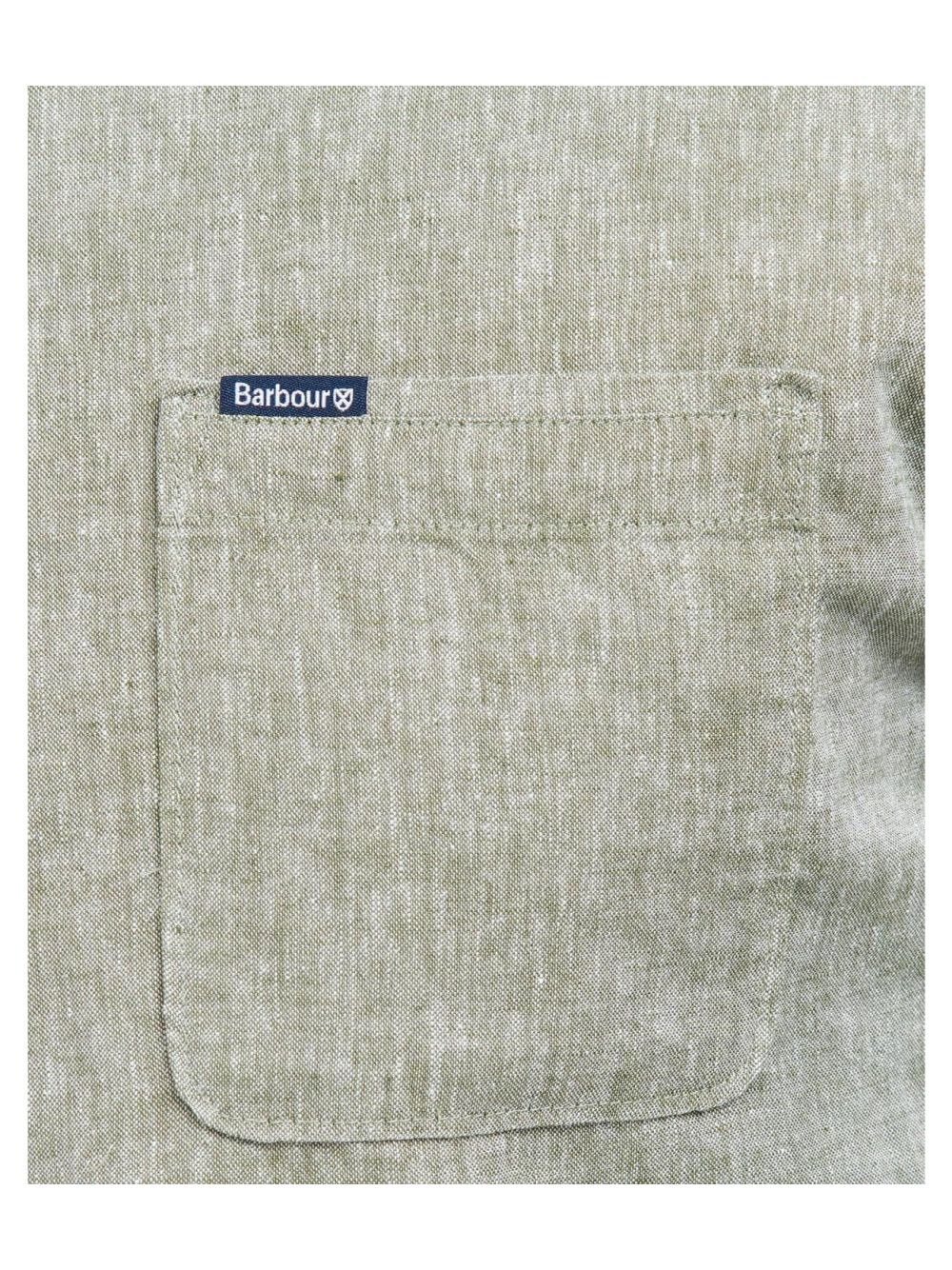Camicia Barbour nelson tailored Uomo - Oliva