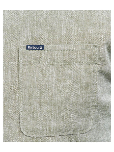 Camicia Barbour nelson tailored Uomo - Oliva