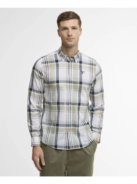 Camicia Barbour kidd tailored Uomo - Verde