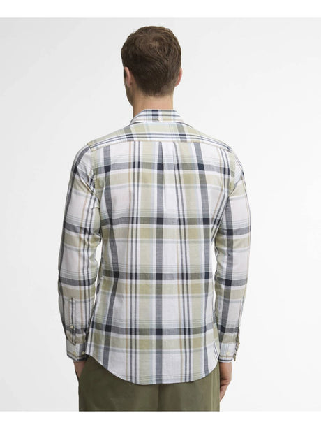 Camicia Barbour kidd tailored Uomo - Verde