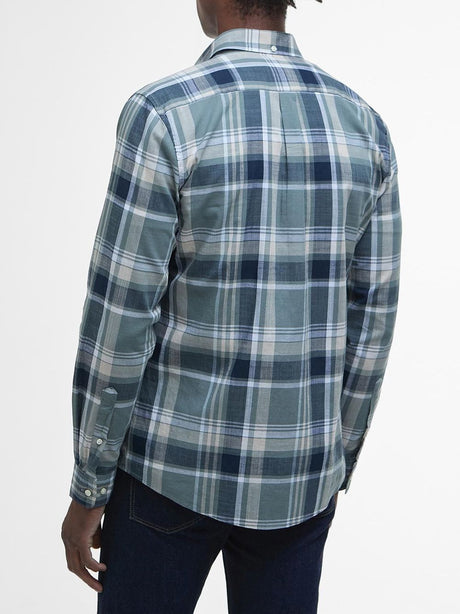Camicia Barbour kidd tailored Uomo - Blu