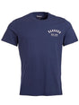 T-shirt Barbour preppy Uomo - Blu