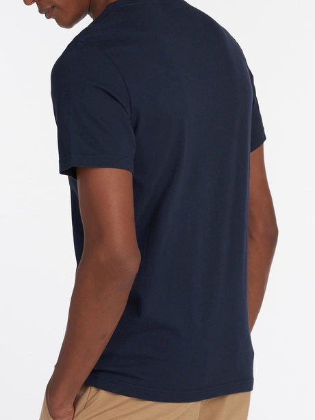 T-shirt Barbour Aboyne tartan Uomo - Blu