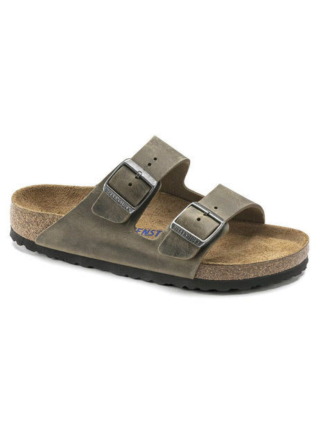 Sandali Birkenstock ARIZONA SFB Uomo - Verde