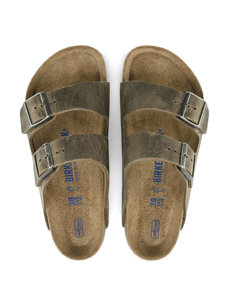 Sandali Birkenstock ARIZONA SFB Uomo - Verde