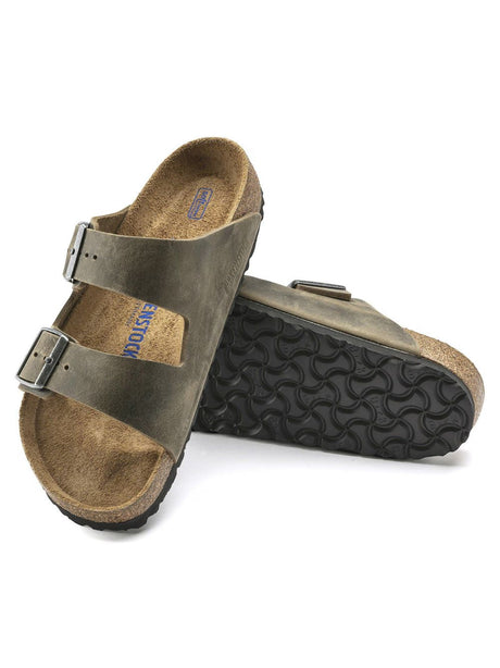 Sandali Birkenstock ARIZONA SFB Uomo - Verde