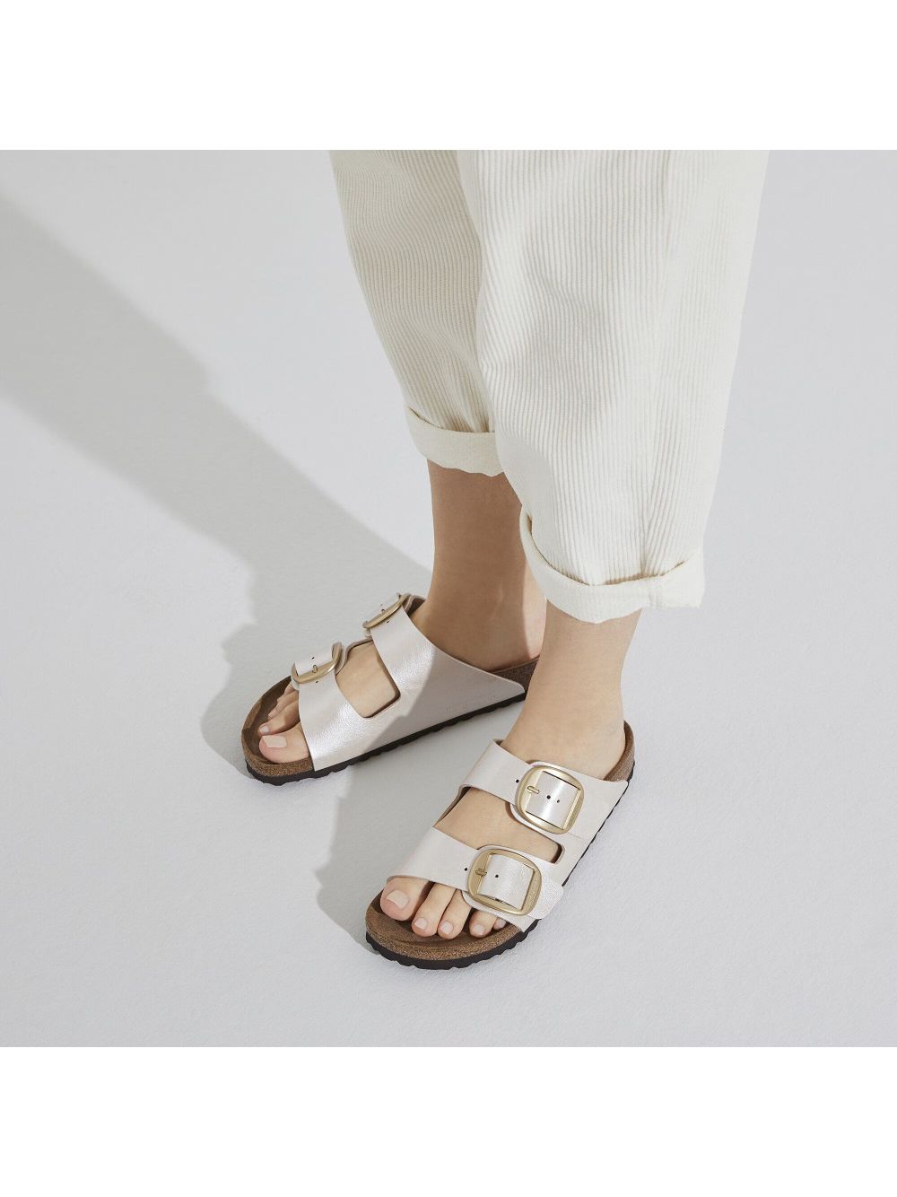 Sandali Birkenstock ARIZONA BIG BUCKLE Donna - Bianco