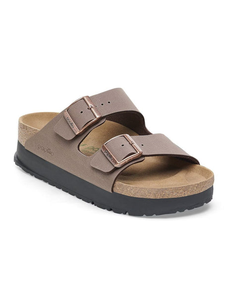 Sandali Birkenstock ARIZONA PAP Flex Platform Donna - Marrone