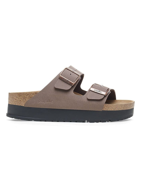 Sandali Birkenstock ARIZONA PAP Flex Platform Donna - Marrone