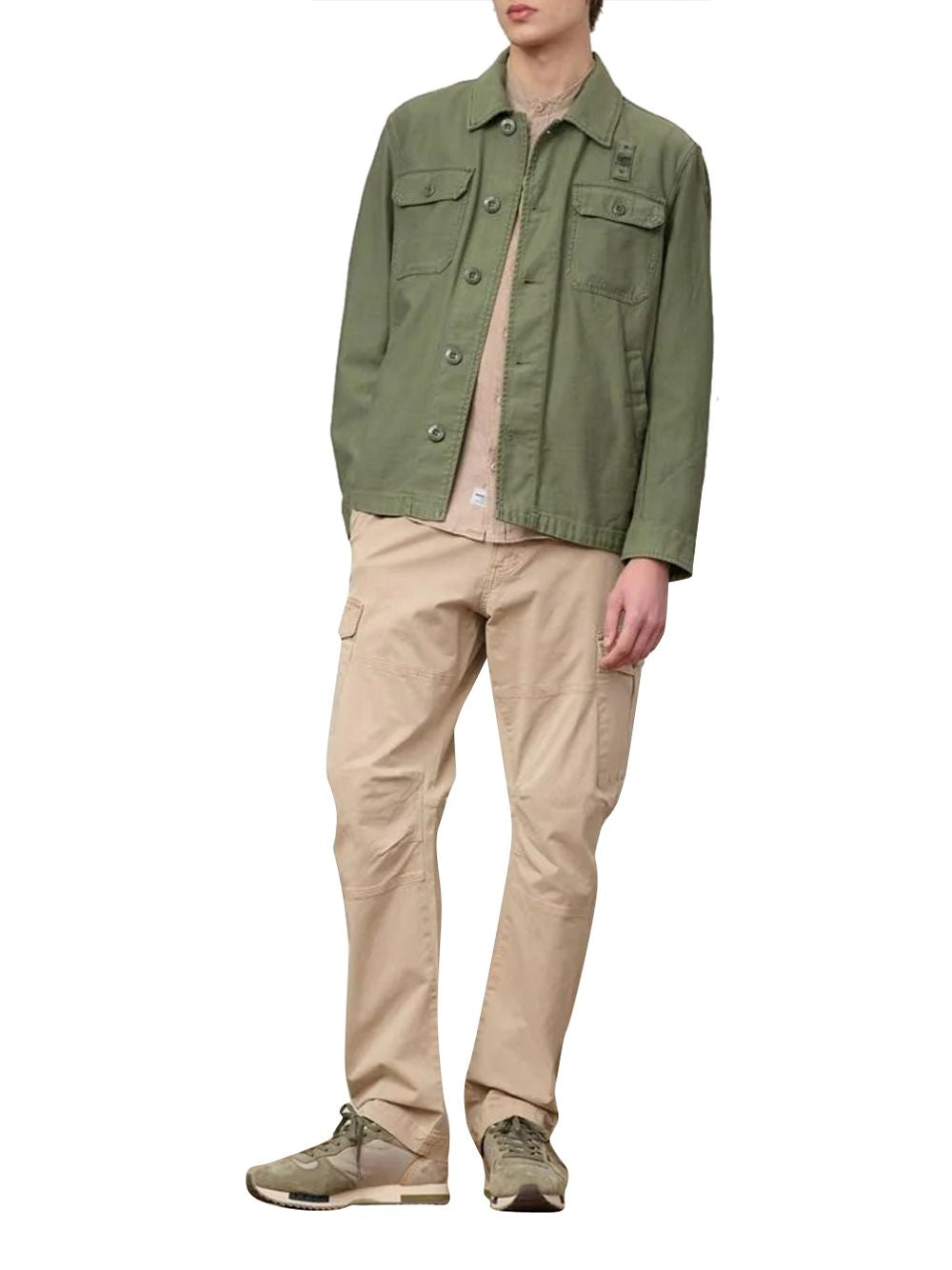Giubbino Blauer GOODALE DYED Uomo - Verde