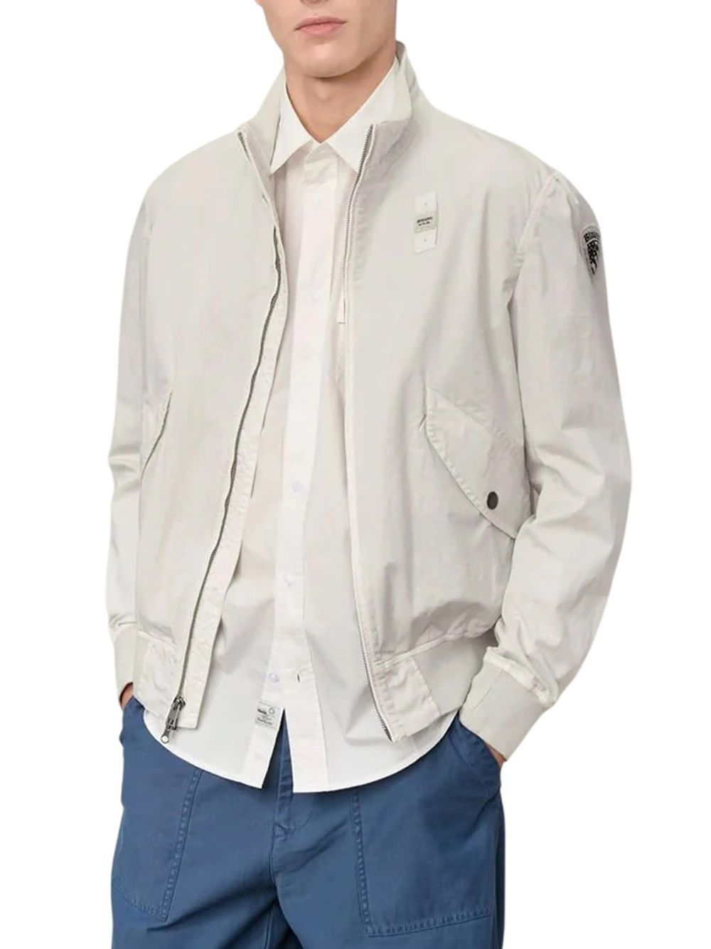 Giubbino Blauer BADGER DYED Uomo - Grigio