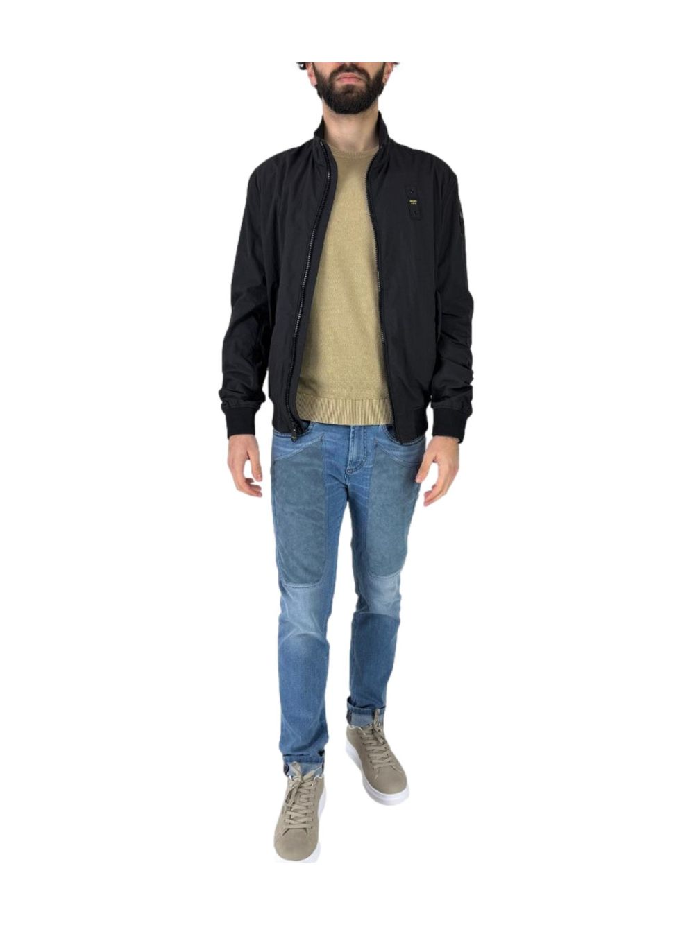 Giubbino Blauer ALWIN Uomo - Nero