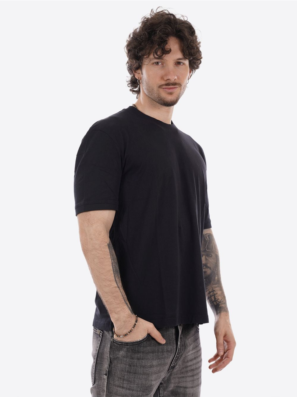 T-shirt Blauer HANSON Uomo - Nero