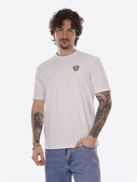 T-shirt Blauer FAXON Uomo - Bianco
