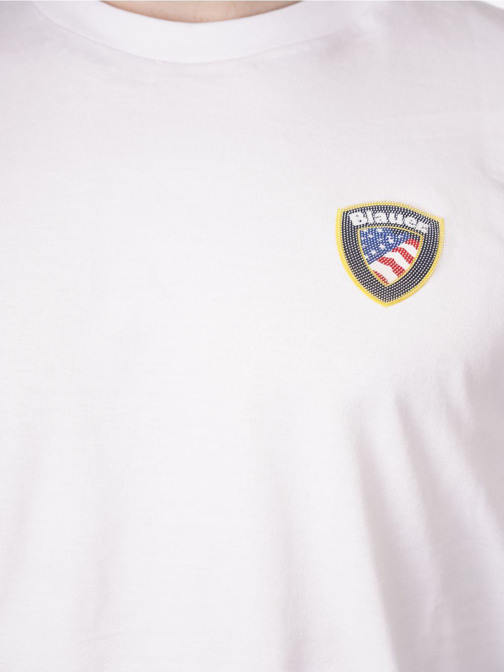 T-shirt Blauer FAXON Uomo - Bianco