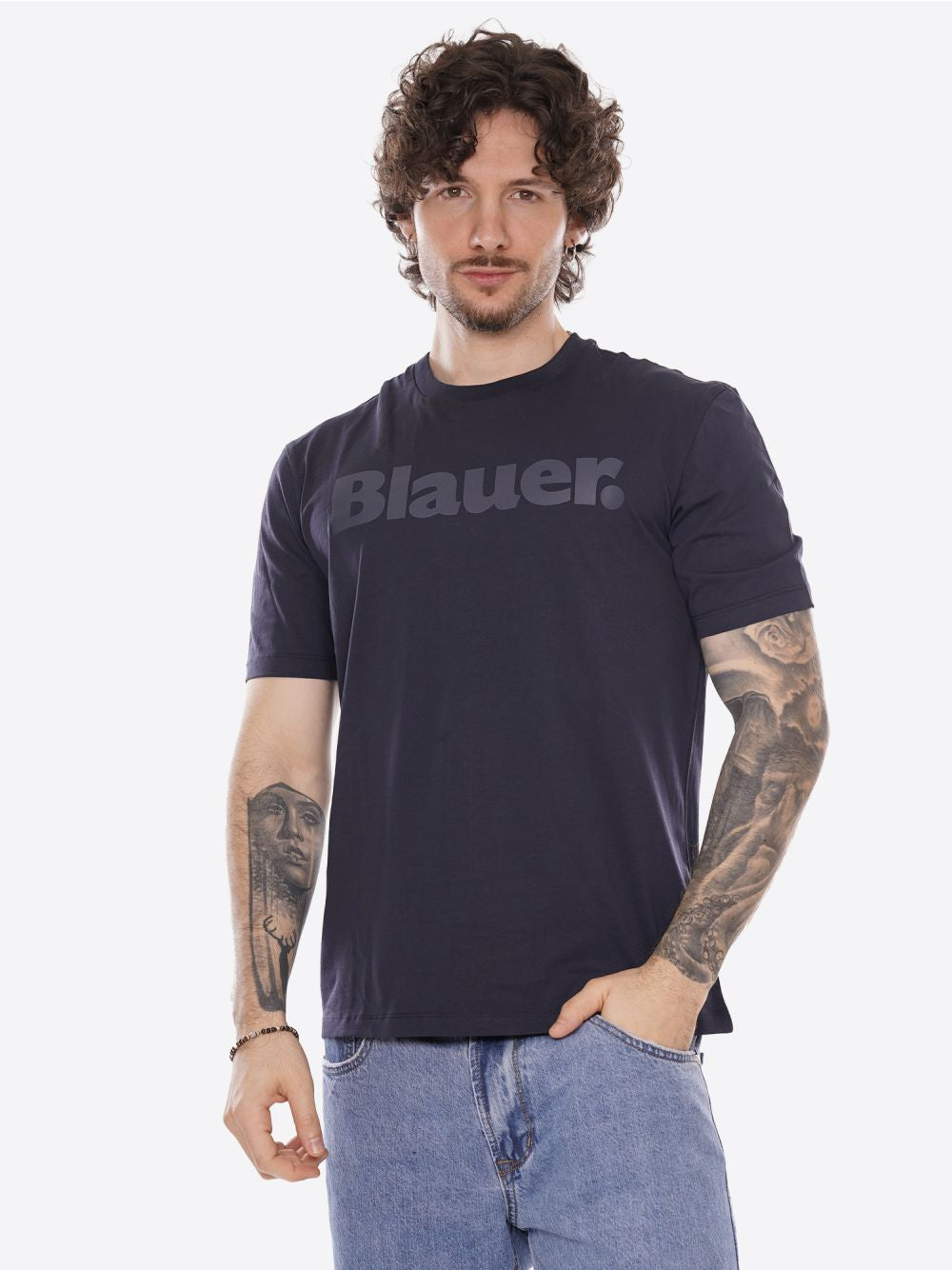 T-shirt Blauer BOURN Uomo - Blu
