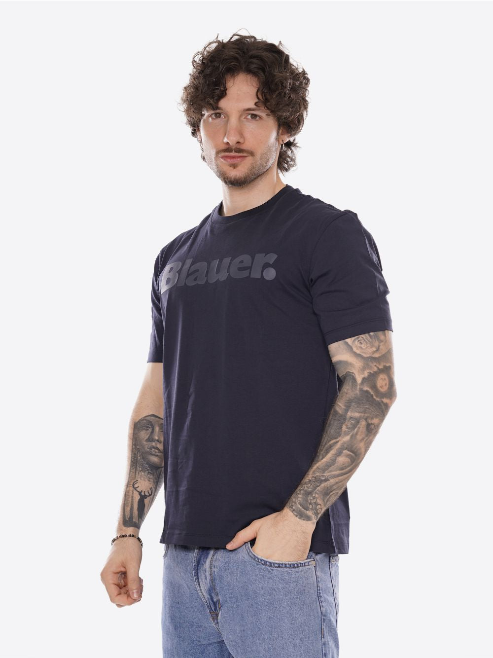 T-shirt Blauer BOURN Uomo - Blu