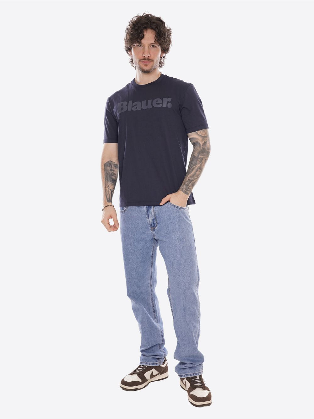 T-shirt Blauer BOURN Uomo - Blu