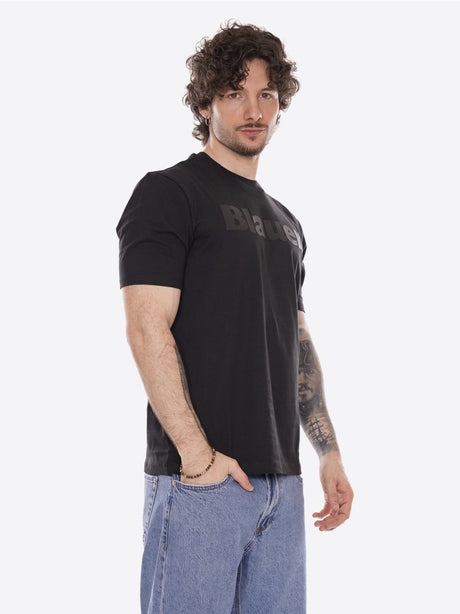 T-shirt Blauer BOURN Uomo - Nero