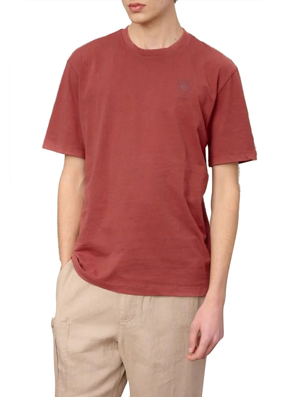 T-shirt Blauer EUTAW Uomo - Rosso