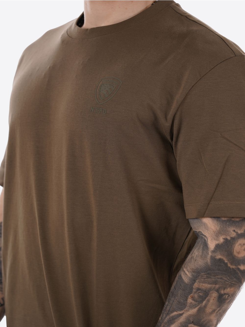 T-shirt Blauer EUTAW Uomo - Oliva