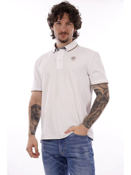 Polo Blauer DAMON Uomo - Bianco