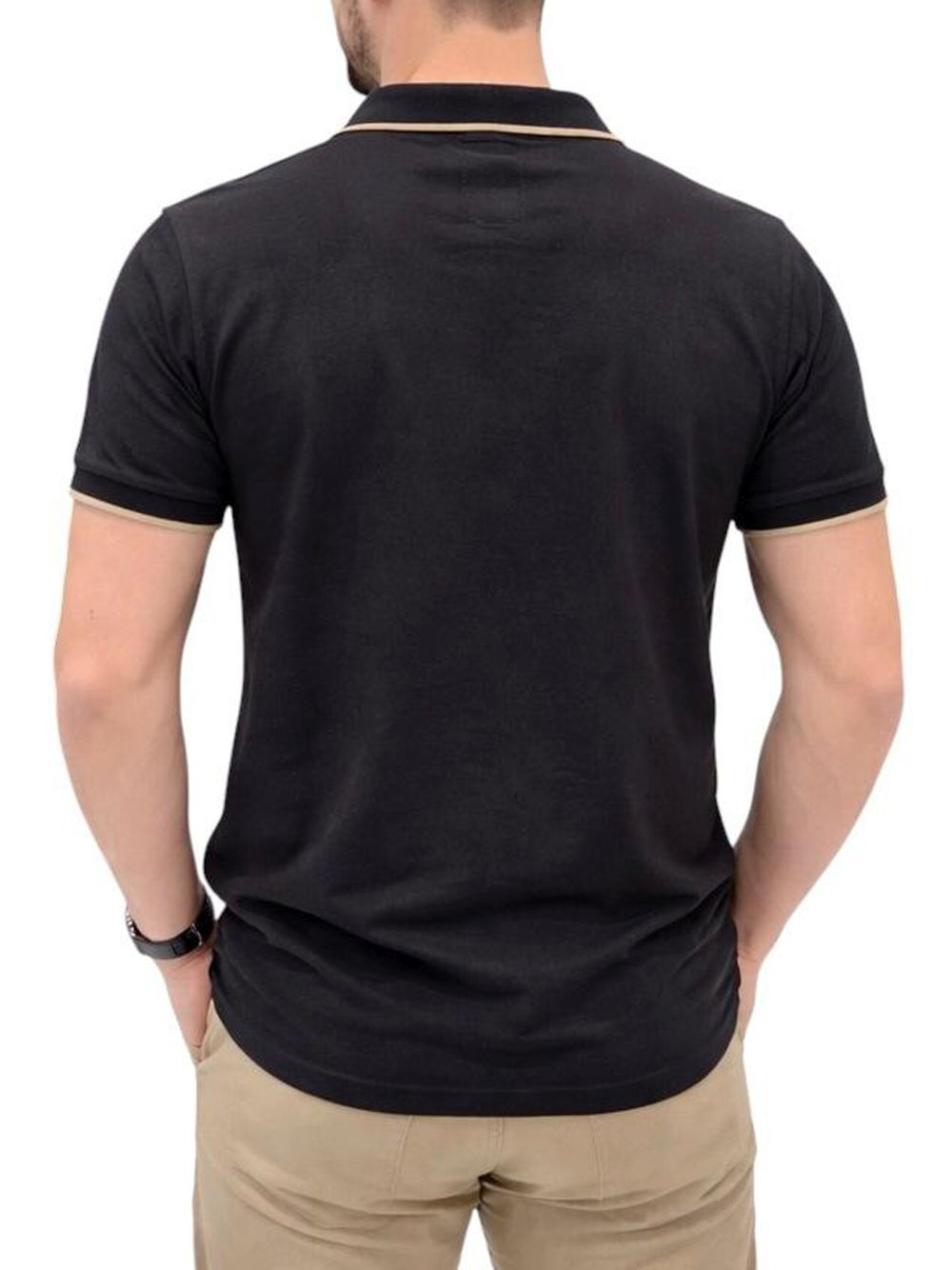 Polo Blauer DAMON Uomo - Nero