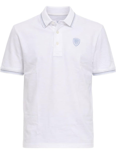 Polo Blauer AGASSIZ Uomo - Bianco